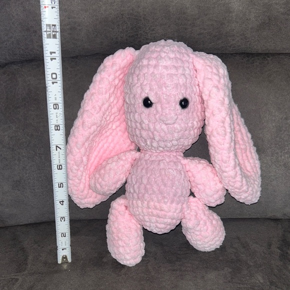 Crochet Floppy Ear Rabbit - Picture 4 of 5
